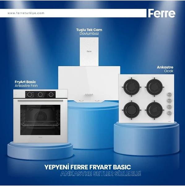  Ferre FryArt Basic Ankastre Set 